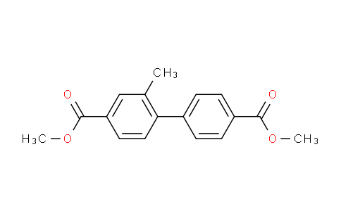 CAS No. 525362-15-6, [1,1'-Biphenyl]-4,4'-dicarboxylic acid, 2-methyl-, dimethyl ester