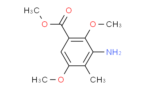 CAS No. 1783374-30-0, methyl 3-amino-2,5-dimethoxy-4-methylbenzoate