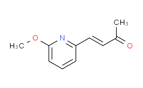 CAS No. 1021910-30-4, 4-(6-methoxypyridin-2-yl)but-3-en-2-one
