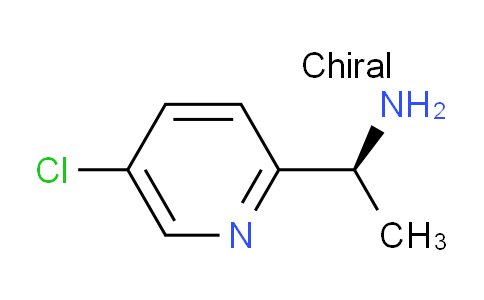 CAS No. 937400-05-0, (S)-1-(5-Chloropyridin-2-yl)ethanamine