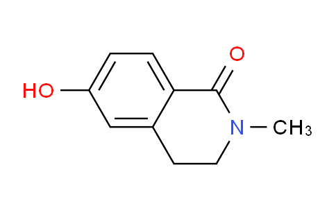 CAS No. 308110-07-8, 6-Hydroxy-2-methyl-3,4-dihydroisoquinolin-1(2H)-one