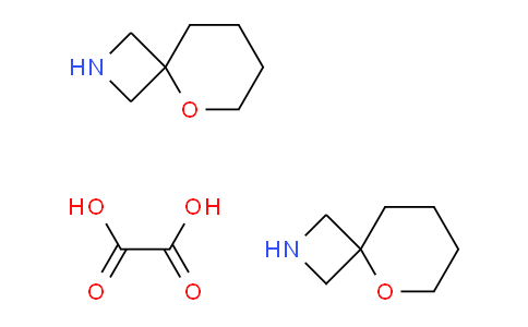 CAS No. 1523571-01-8, 5-Oxa-2-azaspiro[3.5]nonane oxalate(2:1)