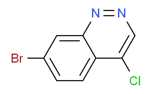 CAS No. 1800426-14-5, 7-Bromo-4-chloro-cinnoline