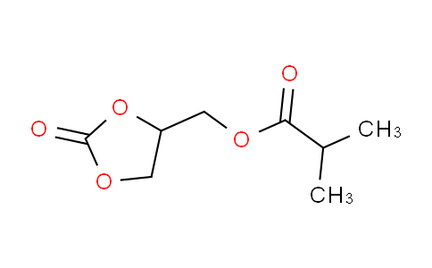 CAS No. 122606-56-8, (2-Oxo-1,3-dioxolan-4-yl)methyl 2-methylpropanoate