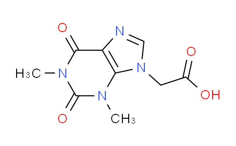 CAS No. 500542-20-1, (1,3-Dimethyl-2,6-dioxo-1,2,3,6-tetrahydro-9H-purin-9-yl)acetic acid