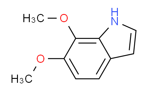 CAS No. 31165-13-6, 6,7-Dimethoxy-1H-indole