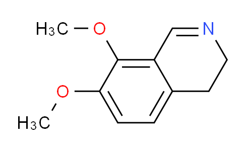 CAS No. 75877-72-4, 7,8-dimethoxy-3,4-dihydroisoquinoline