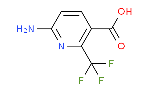 CAS No. 1060810-75-4, 6-Amino-2-trifluoromethyl-nicotinic acid