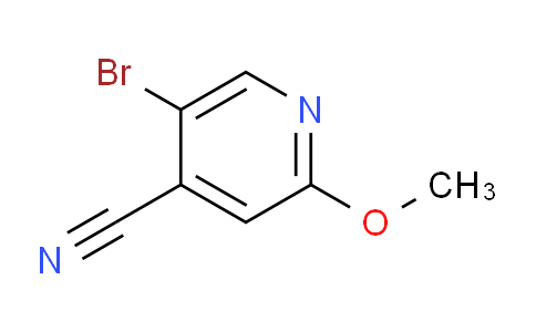 CAS No. 1256786-27-2, 5-Bromo-2-methoxyisonicotinonitrile