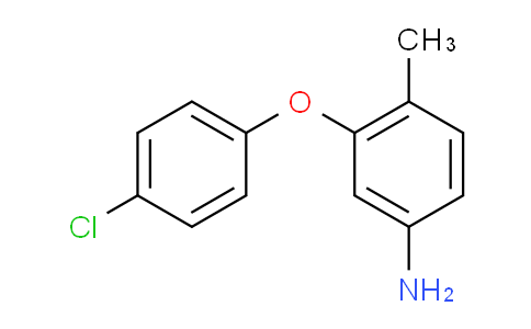 CAS No. 1400872-19-6, 3-(4-chlorophenoxy)-4-methylaniline