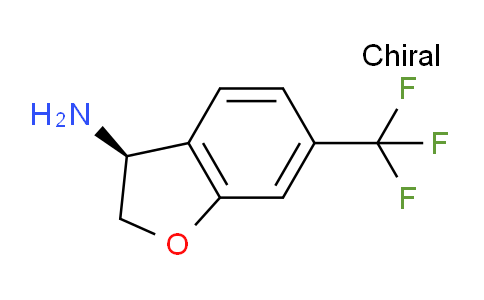 CAS No. 1272724-36-3, (S)-6-(trifluoromethyl)-2,3-dihydrobenzofuran-3-amine