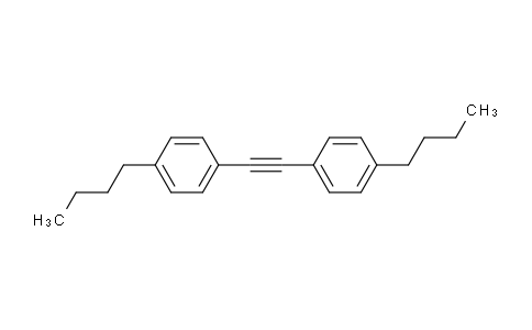 CAS No. 80221-11-0, 1,2-Bis(4-butylphenyl)ethyne