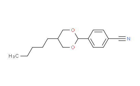 CAS No. 74800-62-7, 4-(5-Pentyl-1,3-dioxan-2-yl)benzonitrile