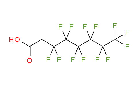CAS No. 53826-12-3, Octanoic acid, 3,3,4,4,5,5,6,6,7,7,8,8,8-tridecafluoro-