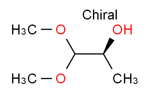 CAS No. 96503-29-6, (S)-1,1-dimethoxypropan-2-ol