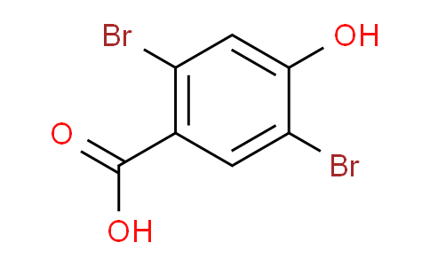 CAS No. 101421-19-6, 2,5-Dibromo-4-hydroxybenzoic acid