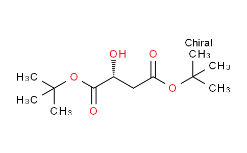 CAS No. 157594-60-0, (R)-di-tert-butyl 2-hydroxysuccinate