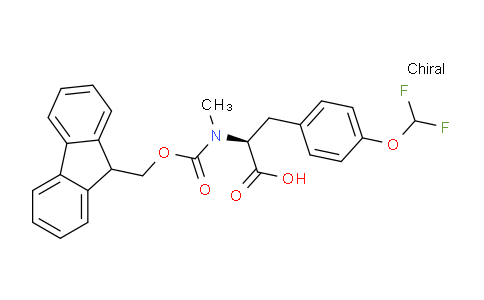 CAS No. 2255321-53-8, Fmoc-L-N-Methyl-O-(difluoromethyl)-Tyrosine