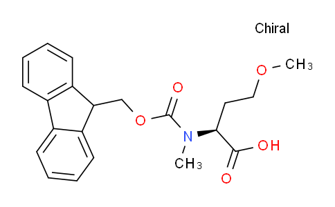 CAS No. 1979169-11-3, (2S)-2-({[(9H-fluoren-9-yl)methoxy]carbonyl}(methyl)amino)-4-methoxybutanoic acid
