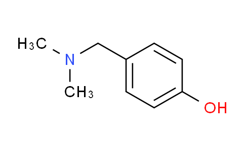 CAS No. 103-87-7, 4-(Dimethylaminomethyl)-phenol