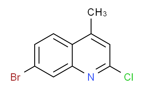 CAS No. 89446-52-6, 7-Bromo-2-chloro-4-methylquinoline
