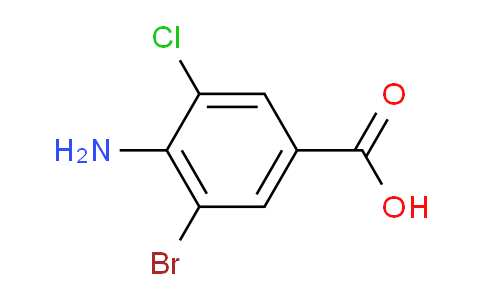CAS No. 874779-57-4, 4-Amino-3-bromo-5-chlorobenzoic acid