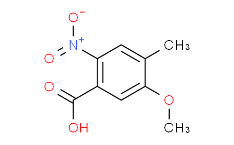 CAS No. 857599-32-7, 5-Methoxy-4-methyl-2-nitrobenzoic acid
