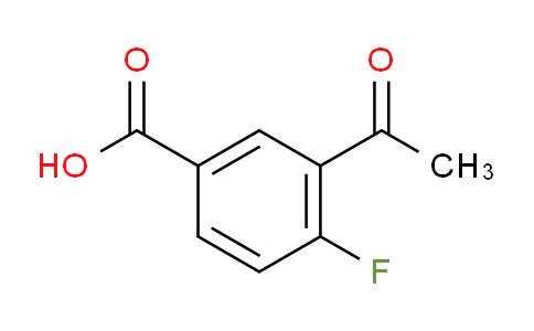 CAS No. 1505662-44-1, 3-Acetyl-4-fluorobenzoic acid