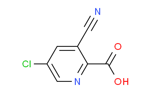 CAS No. 1256833-56-3, 5-Chloro-3-cyanopyridine-2-carboxylic acid