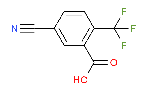 CAS No. 1227507-92-7, 5-Cyano-2-(trifluoromethyl)benzoic acid