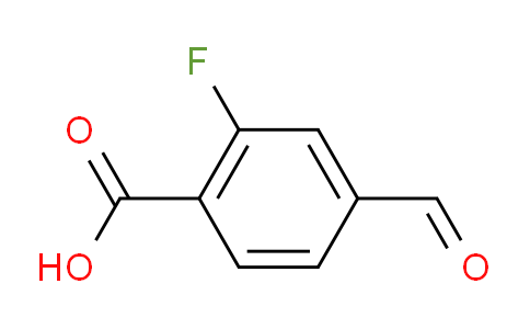 CAS No. 604000-97-7, 2-Fluoro-4-formylbenzoic acid
