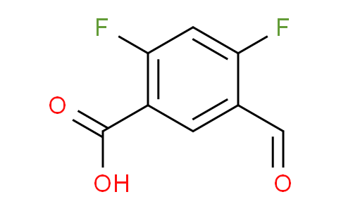 CAS No. 1162674-68-1, 2,4-Difluoro-5-formylbenzoic acid