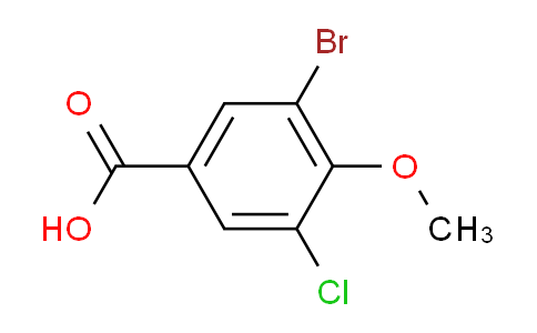DY820031 | 1092308-33-2 | 3-Bromo-5-chloro-4-methoxybenzoic acid