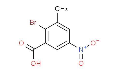 CAS No. 631911-95-0, 2-Bromo-3-methyl-5-nitrobenzoic acid