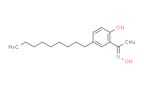 CAS No. 59344-62-6, 1-(2-Hydroxy-5-nonylphenyl)ethanone oxime