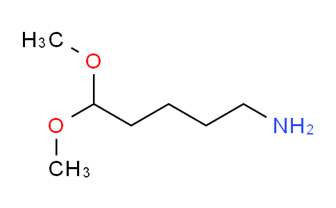 CAS No. 4175-88-6, 5,5-Dimethoxypentan-1-amine