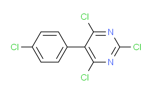 CAS No. 60703-48-2, 5-p-chlorophenyl-2,4,6-trichloro-pyrimidine