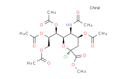 CAS No. 67670-69-3, N-Acetyl-2-chloro-2-deoxyneuraminic acid methyl ester 4,7,8,9-tetraacetate