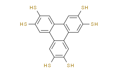 CAS No. 100077-38-1, 2,3,6,7,10,11-Triphenylenehexathiol