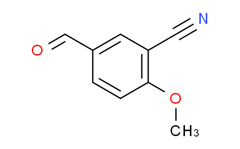 CAS No. 21962-50-5, 5-Formyl-2-methoxybenzonitrile