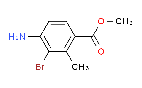 CAS No. 1427361-33-8, Methyl 4-Amino-3-bromo-2-methylbenzoate