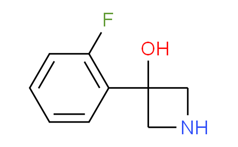CAS No. 1335048-77-5, 3-(2-Fluorophenyl)azetidin-3-ol
