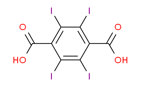 CAS No. 7606-84-0, 2,3,5,6-tetraiodoterephthalic acid