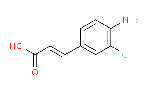 CAS No. 1087770-44-2, 3-(4-Amino-3-chlorophenyl)acrylic acid