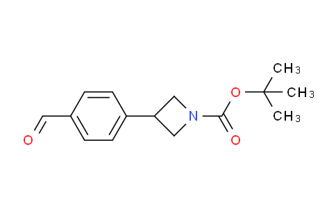 CAS No. 253801-18-2, Tert-butyl 3-(4-formylphenyl)azetidine-1-carboxylate