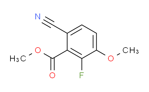 CAS No. 1007455-29-9, Methyl 6-cyano-2-fluoro-3-methoxybenzoate