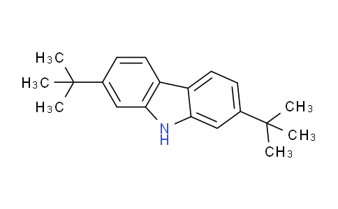 CAS No. 69386-35-2, 2,7-Di-tert-butyl-9H-carbazole