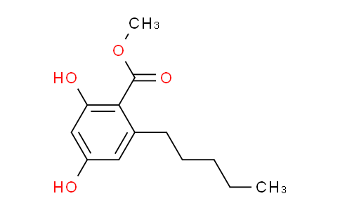 CAS No. 58016-28-7, Methyl 2,4-dihydroxy-6-pentylbenzoate