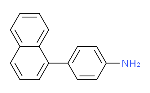 CAS No. 125404-00-4, 4-(Naphthalen-1-yl)aniline