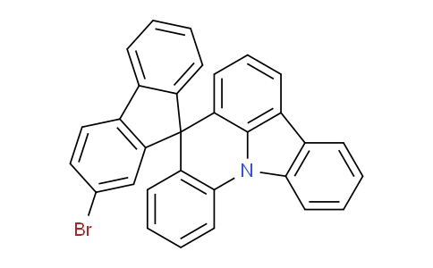CAS No. 902518-12-1, 2-Bromospiro[fluorene-9,8'-indolo[3,2,1-de]acridine]
